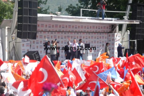Erdoğan Isparta'da 45