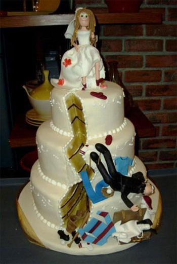 Düğün Değil Boşanma Pastaları 13