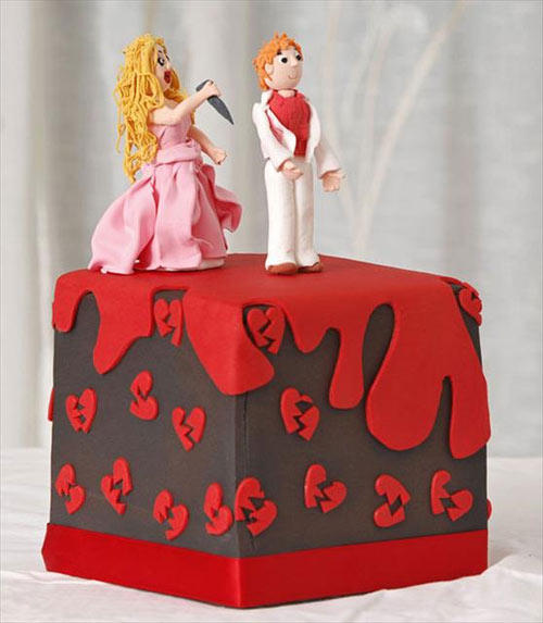 Düğün Değil Boşanma Pastaları 3