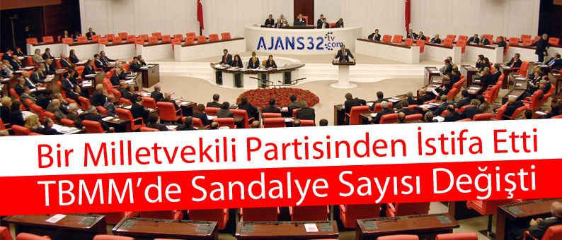 TBMM'de Sandalye Sayısı Değişti