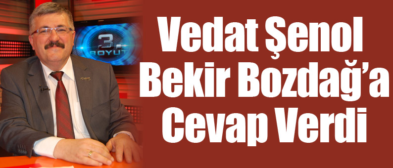 Bekir Bozdağ'a Cevap Verdi