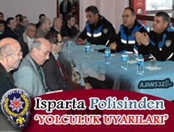 Isparta Polisinden ‘YOLCULUK UYARILARI’