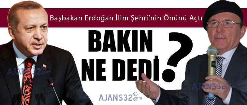 Başbakan İlim Şehri'nin Önünü Açtı