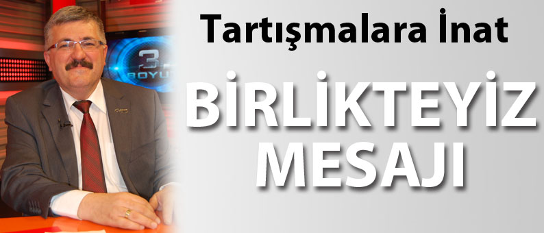 Tartışmalara Rağmen Birlikteyiz Mesajı Verdiler