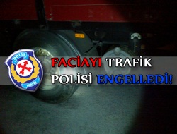 Faciayı Trafik Polisleri Engelledi!