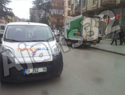 Çelebiler Mahallesinde Doğalgaz Kaçağı