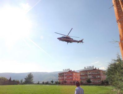 2,5 Aylık Bebek Hava Ambulansıyla Nakledildi