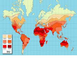 İşte, Dünya Radyasyon Haritası...