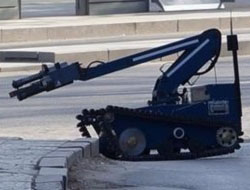 Isparta'ya Bomba İmha Robotu