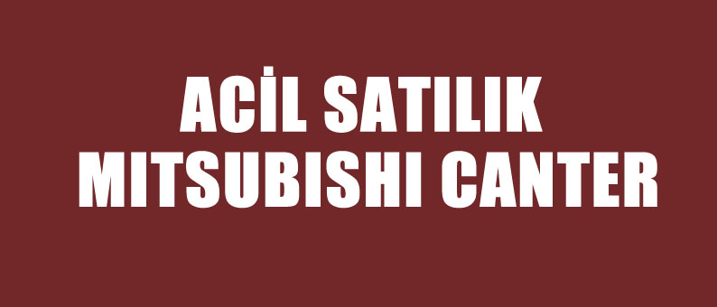 ACİL SATILIK MITSUBISHI