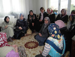 Ak Kadınlardan Şehit ve Gazilere Ziyaret