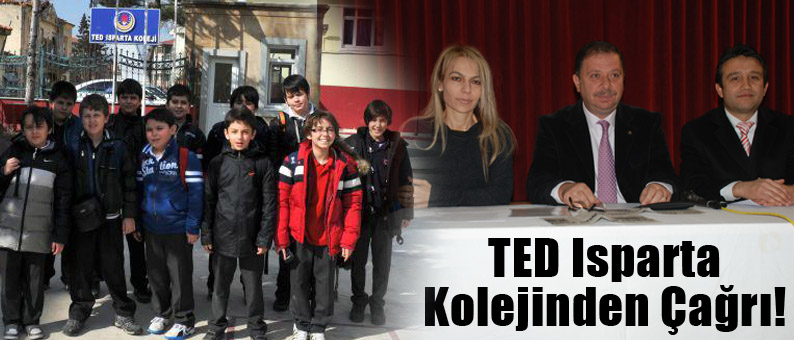 TED Isparta Kolejinden Çağrı!