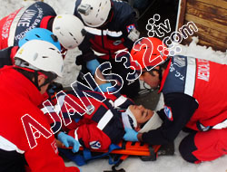 Davraz Dağında Eğitim Tatbikatı