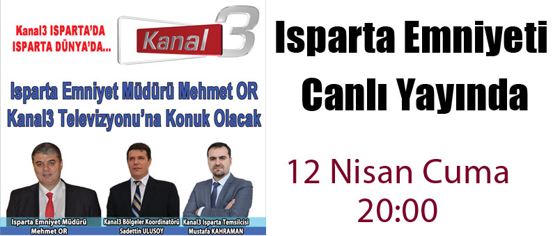 Emniyet Müdürü OR, Bu Akşam Kanal3’te