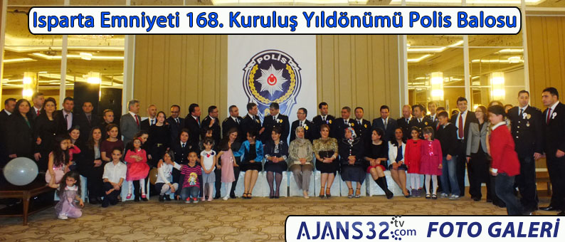 Isparta Emniyeti 168. Yıl Polis Balosu (Foto Galeri)