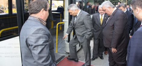 Yeni Engelli Otobüsleri Isparta'ya Geldi