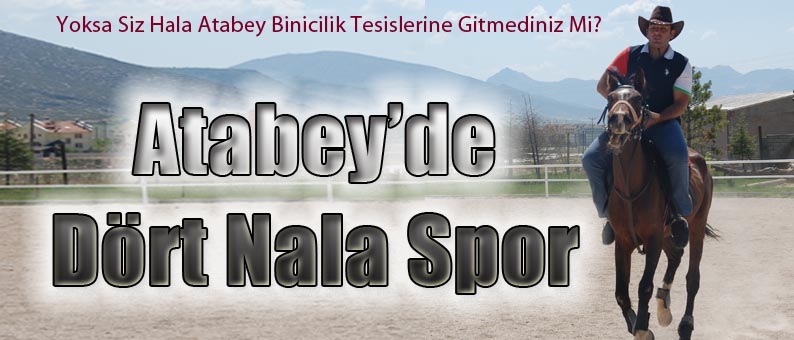 Atabey’de Dört Nala Spor