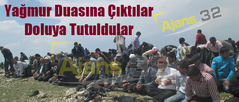 Yağmur Duasına Çıktılar Doluya Tutuldular