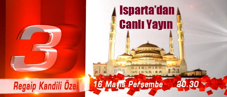 Kanal3 Otogar Camii'nden Canlı Yayın Yapacak