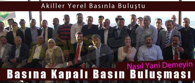 Akiller Yerel Basınla Buluştu