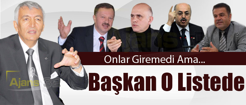 Vekiller Giremedi Ama Başkan O Listede