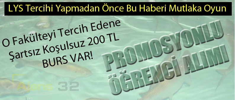 Promosyonlu Öğrenci Alımı