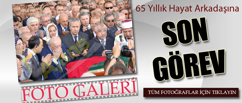 Nazmiye Demirel'in Cenaze Töreni (Foto Galeri)