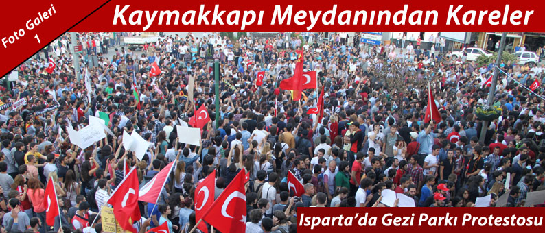 Kaymakkapı Meydanı'nda Taksim Protestosu (Foto Galeri)