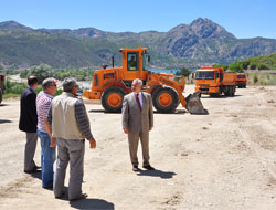 Eğirdir’de Yollar Genişletiliyor