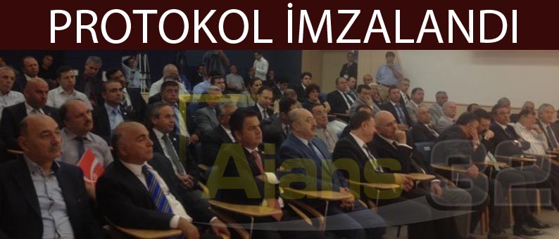 Protokol İmzalandı