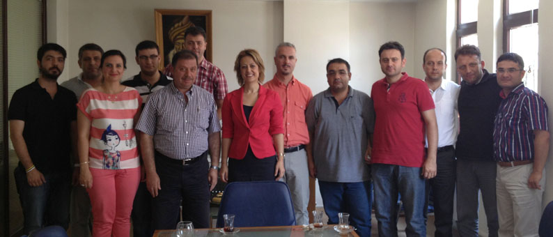 İnşaat Sektörü Temsilcileri, Mimarlar Odası’nı Ziyaret Etti