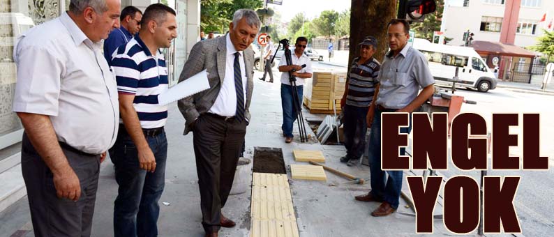 Engelli Vatandaşlar Her Yere Rahat Ulaşabilecek