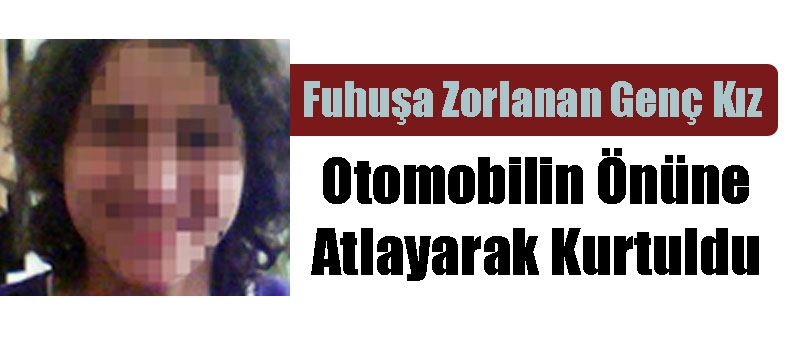 Otomobilin Önüne Atlayarak Kurtuldu