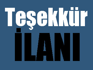 Teşekkürler