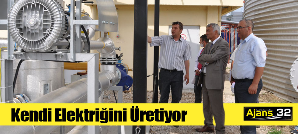 Kendi Elektriğini Üretiyor