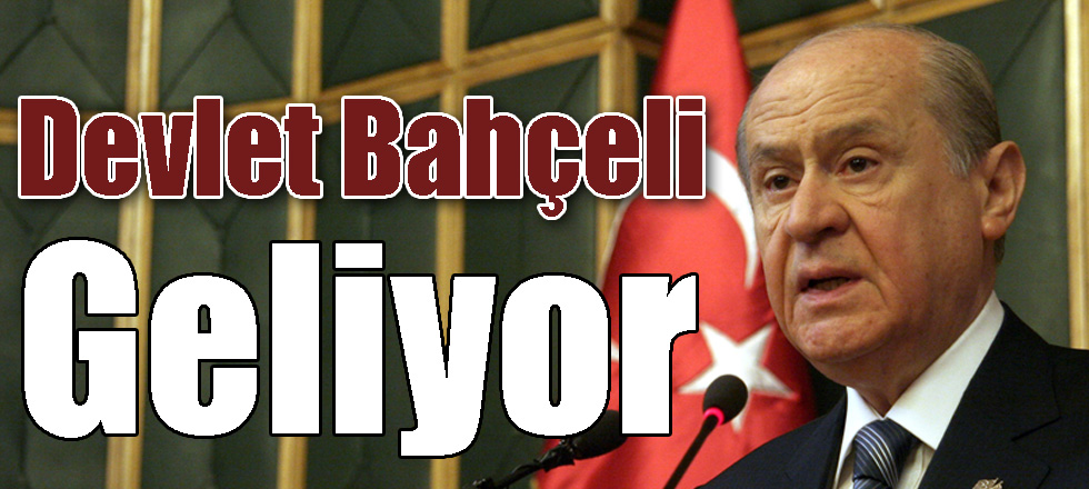 Bahçeli Isparta'ya Geliyor