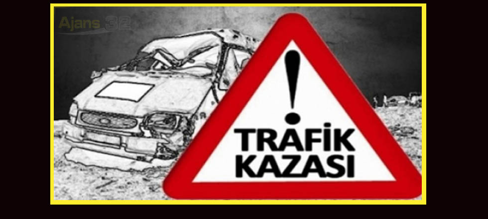 Gelendost'da Trafik Kazası: 2 Yaralı