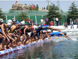 Eğirdir Triatlon'a Hazırlanıyor