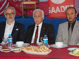 Saadet Lideri Kamalak Isparta'daydı...