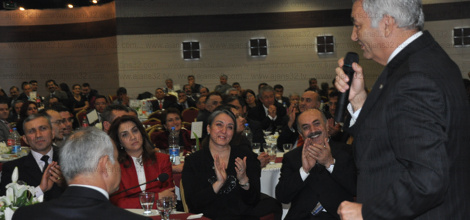 Vali Öner İçin Veda Yemeği Verildi