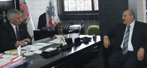 Vali Öner'den Günaydın'a Veda Ziyareti
