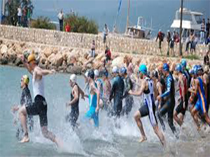 Eğirdir'de Triatlon Çoskusu