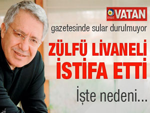 Zülfü Livaneli İstifa Etti