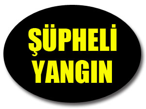 Barajın Boşaltacağı Köyde Şüpheli Yangın