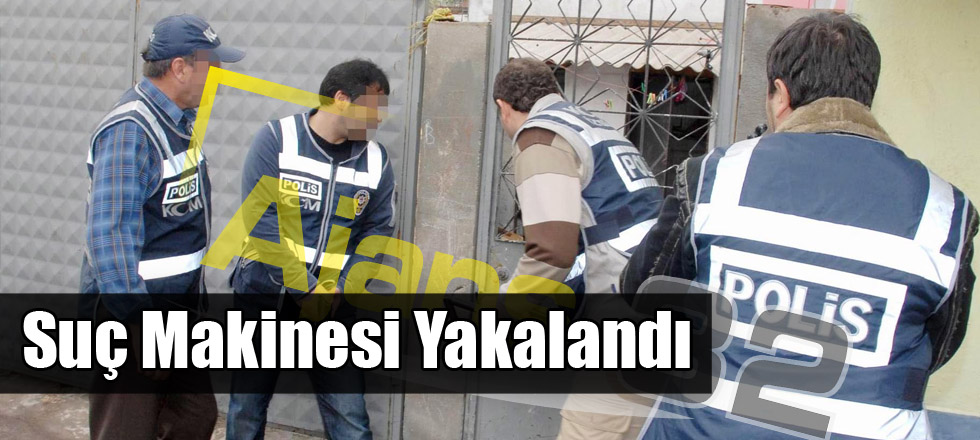 Suç Makinesi Yakalandı