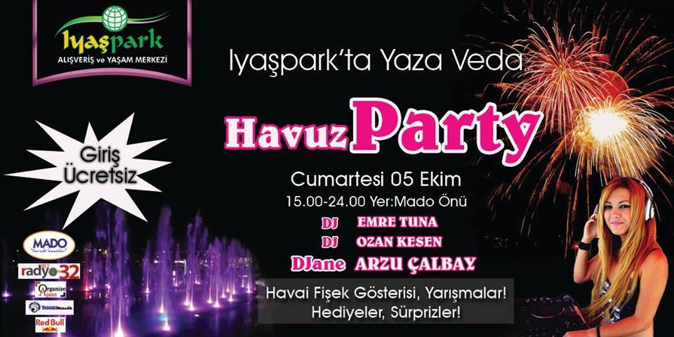 IYAŞ’ta Yaza Veda Partisi Düzenleniyor