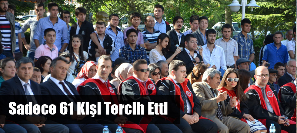 Sadece 61 Kişi Tercih Etti