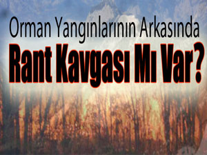 Orman Yangınlarının Arkasında Rant Kavgası Mı Var?