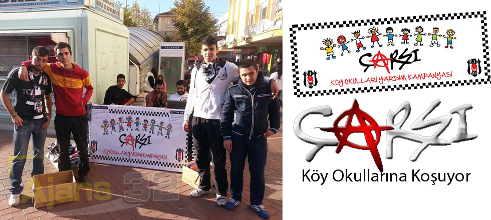 Çarşı Köy Okullarına Koşuyor