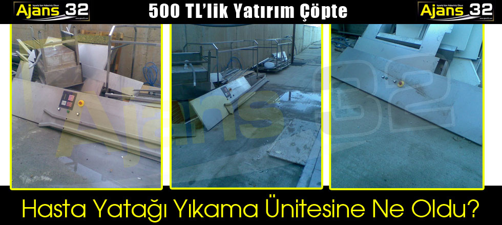 Hasta Yatağı Yıkama Ünitesine Ne Oldu?